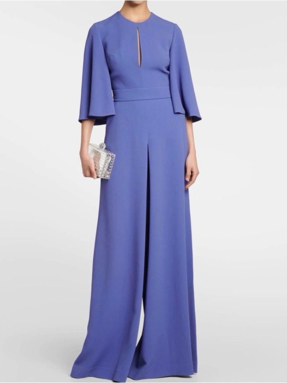 Elie Saab Crêpe jumpsuit - Picture 6 of 13